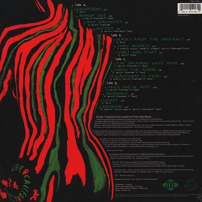 Платівка A Tribe Called Quest – The Low End Theory|Плем'я під назвою Квест-Теорія низького рівня(2xLP)
