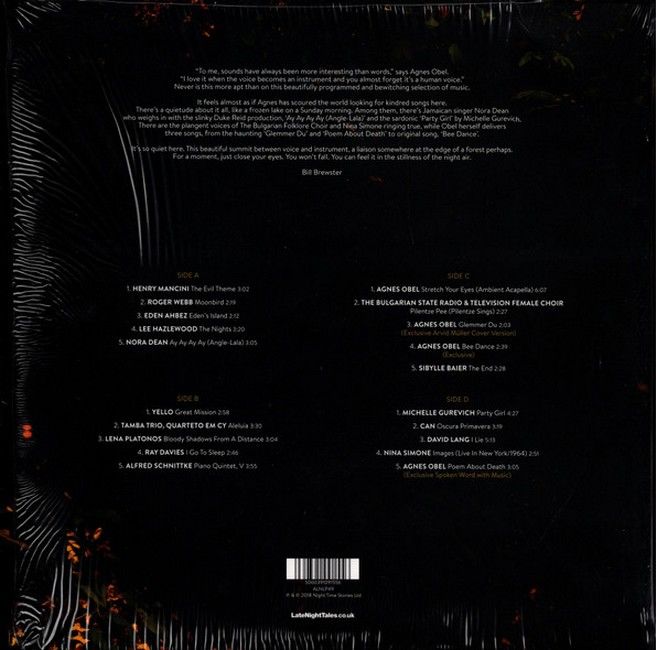Платівка Agnes Obel – LateNightTales|Агнес Обель-Пізні нічні казки(2xLP)