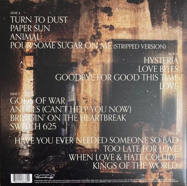 Платівка Def Leppard – Drastic Symphonies|Деф Леппард-Драматичні симфонії(2xLP)