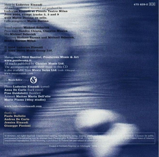 Платівка Ludovico Einaudi – Una Mattina|Людовіко Ейнауді-Одного ранку(2LP,White Vinyl)
