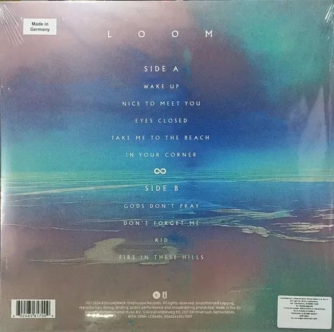 Платівка Imagine Dragons – Loom(Green|Уявіть собі драконів-Ткацький верстат (Blue [Curacao] Translucent Vinyl)