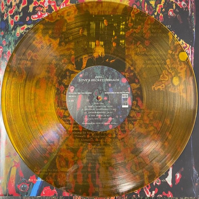 Платівка Coil – Love's Secret Domain|Котушка-Таємний домен кохання(2xLP,Amber Vinyl)