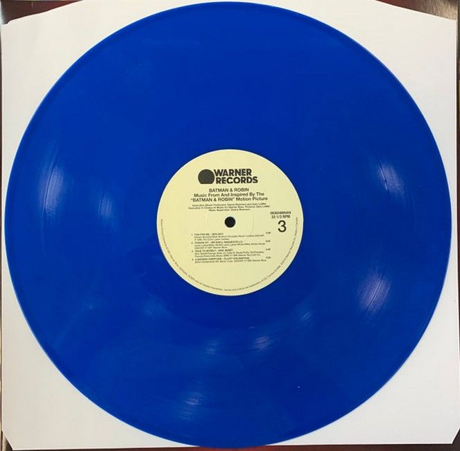 Batman & Robin: Music From And Inspired By The "Batman & Robin" Motion Picture (LP, Red, Blue, Compilation, Reissue, Special Edition, Vinyl)