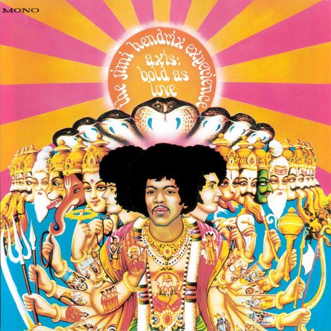 The Jimi Hendrix Experience – Axis: Bold As Love (LP, Album, Reissue, Remastered, Mono, 180 Gram, Vinyl)