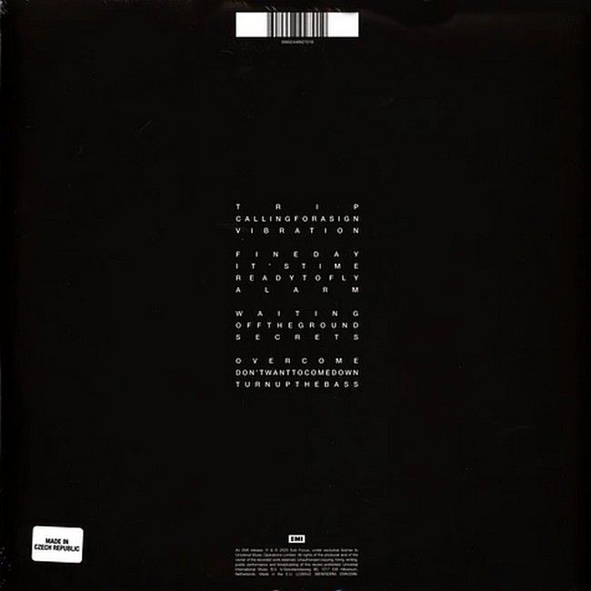 Sub Focus – Evolve (2LP, 45 RPM, Limited Edition, Clear Vinyl)