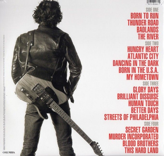 Bruce Springsteen – Greatest Hits (2LP, Compilation, Repress, Stereo, Vinyl)