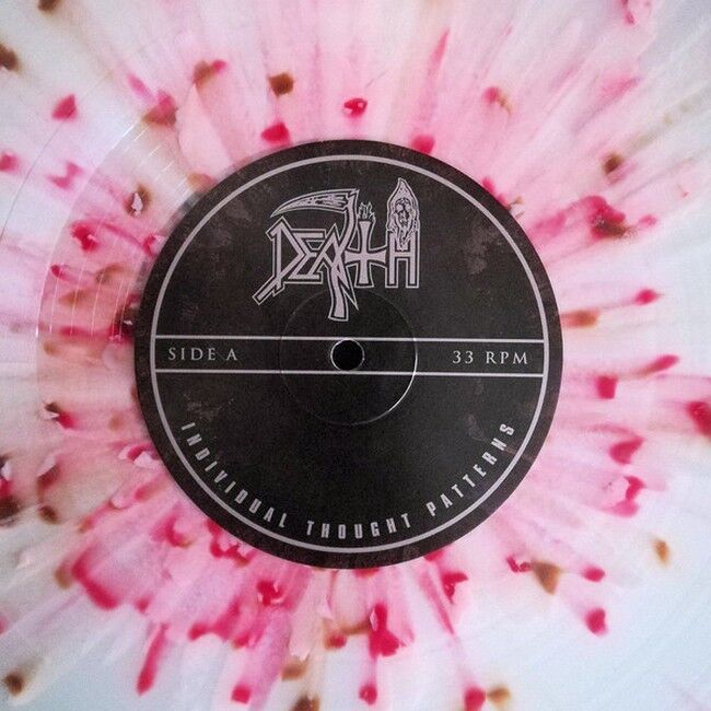Death – Individual Thought Patterns (LP, Album, Limited Edition, Milky Clear With Splatter Vinyl)