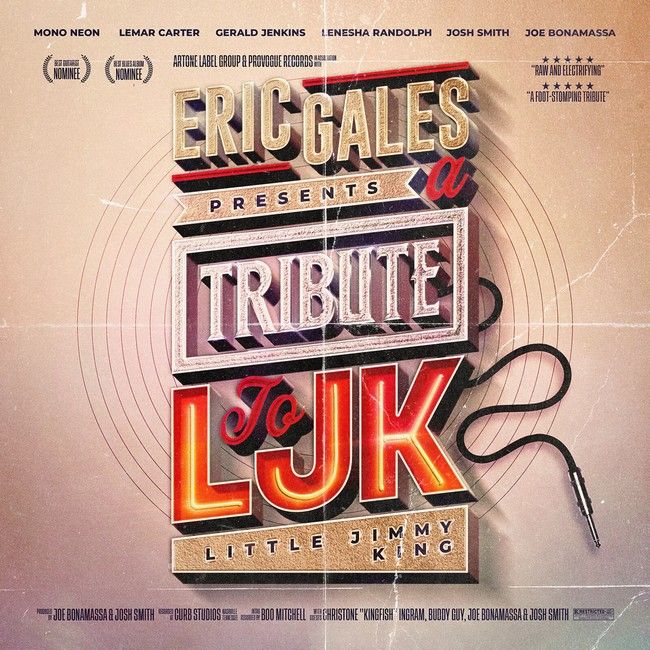 Eric Gales - A Tribute To Ljk (LP, Album, Limited Edition, Purple Vinyl)