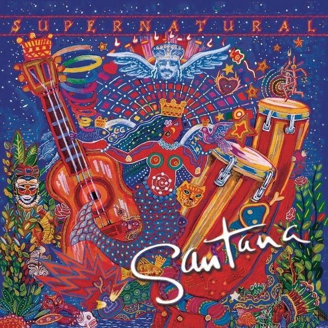 Santana – Supernatural (2LP, Album, Blue Vinyl)