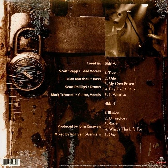 Creed – My Own Prison (LP, Album, Vinyl)