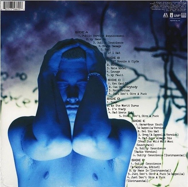 Eminem – The Slim Shady LP (3LP, Album, Reissue, Expanded Edition, 20th Anniversary, Tri-Fold, Vinyl)