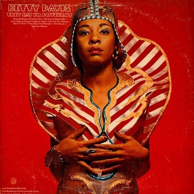 Betty Davis – They Say I'm Different (LP, Album, Orange Translucent [Clear Orange] Vinyl)