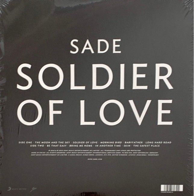Sade – Soldier Of Love (LP, Album, Vinyl)