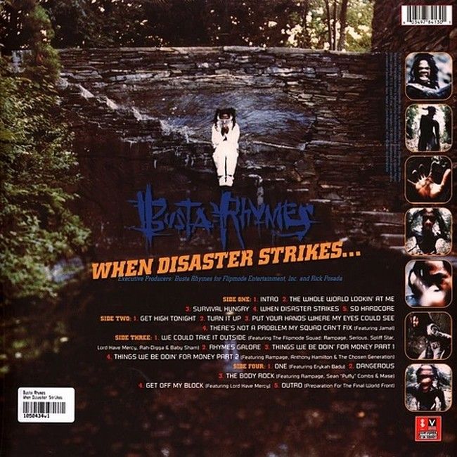 Busta Rhymes – When Disaster Strikes... (2LP, Album, Limited Edition, Silver Vinyl)