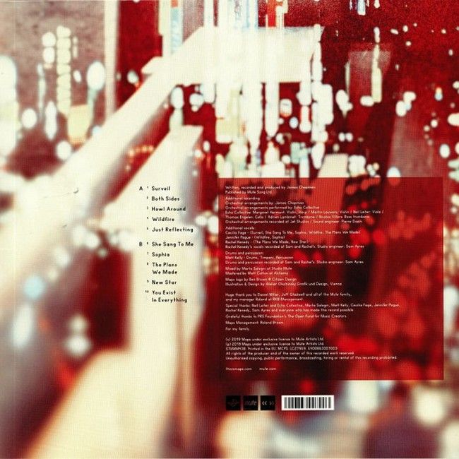 Maps – Colours. Reflect. Time. Loss. (LP, Album, Limited Edition, White Vinyl)