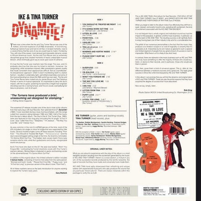 Ike & Tina Turner – Dynamite! (LP, Album, Limited Edition, Reissue, Vinyl)