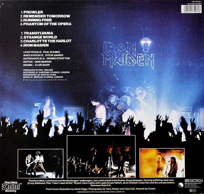 Iron Maiden – Iron Maiden (LP, Album, Vinyl)