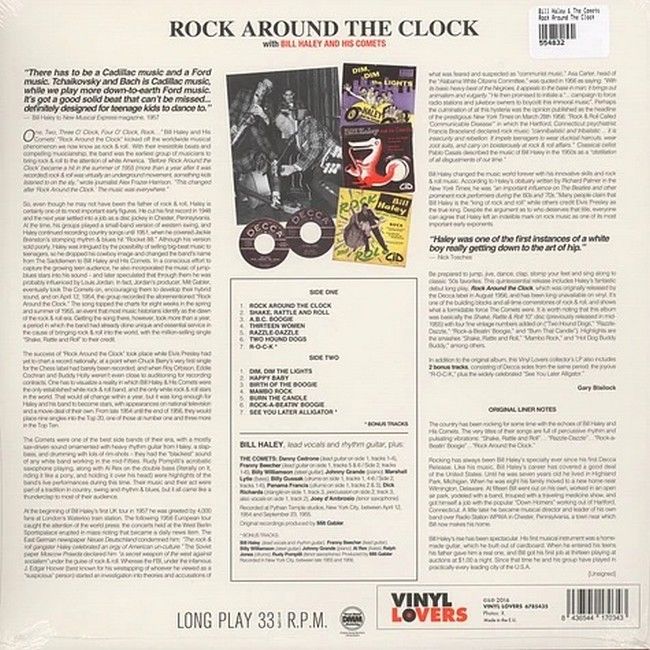 Bill Haley And His Comets – Rock Around The Clock (LP, Album, Limited Edition, Reissue, 180g, Vinyl)