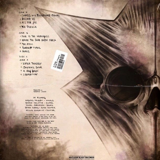 In Flames – Sounds Of A Playground Fading (2LP, Album, Reissue, Natural Vinyl)