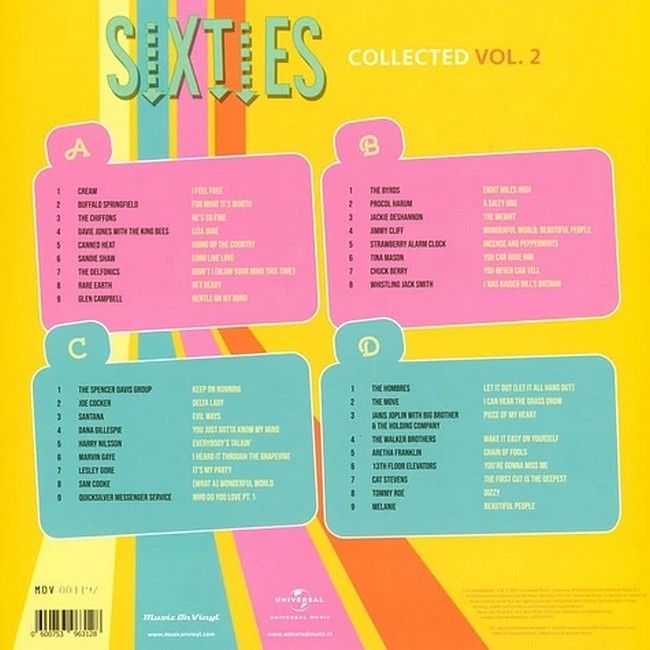 Sixties Collected Vol.2 (2LP, Compilation, Limited Edition, Numbered, Blue Vinyl)