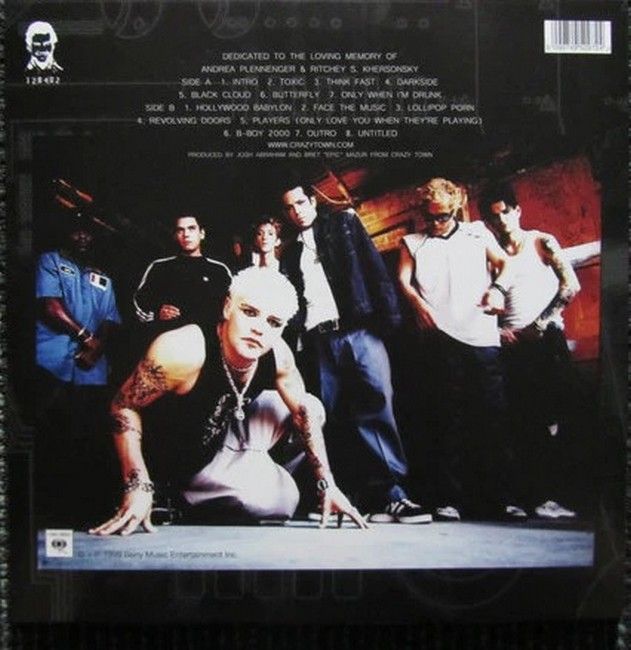 Crazy Town – The Gift Of Game (LP, Album, Red Devil Velvet Vinyl)