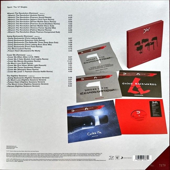 Depeche Mode – Spirit | The 12" Singles (7EP, Box-Set, 12", 33 1/3 RPM, Single, Compilation, Limited Edition, Vinyl)