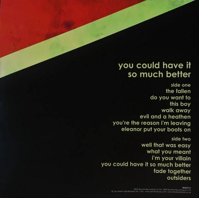 Franz Ferdinand – You Could Have It So Much Better (LP, Album, Vinyl)
