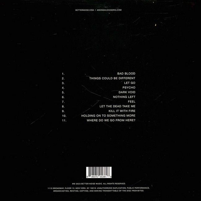Asking Alexandria – Where Do We Go From Here? (LP, Album, Limited Edition, Aqua Vinyl)