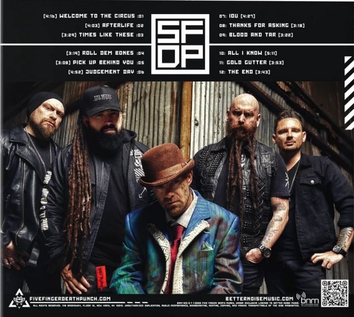 Five Finger Death Punch – AfterLife (2EP, 12", 45 RPM, Album, Limited Edition, Purple Vinyl)