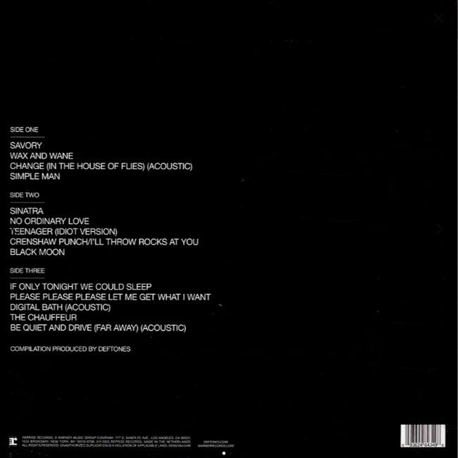 Deftones – B-Sides & Rarities (2LP, Compilation, Single Sided, Etched Vinyl)