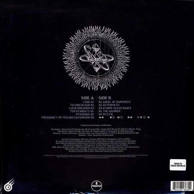 The Comet Is Coming – Hyper-Dimensional Expansion Beam (LP, Album, Limited Edition, Clear Vinyl)