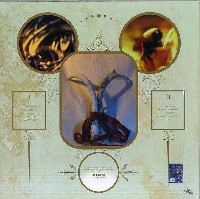 Mastodon – Call Of The Mastodon (LP, Compilation, Blue, Gold & White / Black Splatter Vinyl)