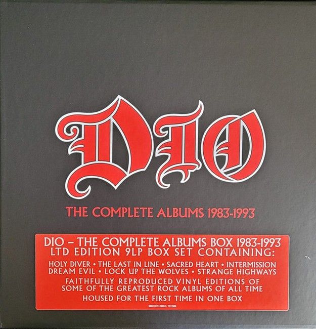 Dio – The Complete Albums 1983-1993 (9LP, Album, Reissue, Remastered, Repress, Box Set, Compilation, Limited Edition)(12", Mini-Album)