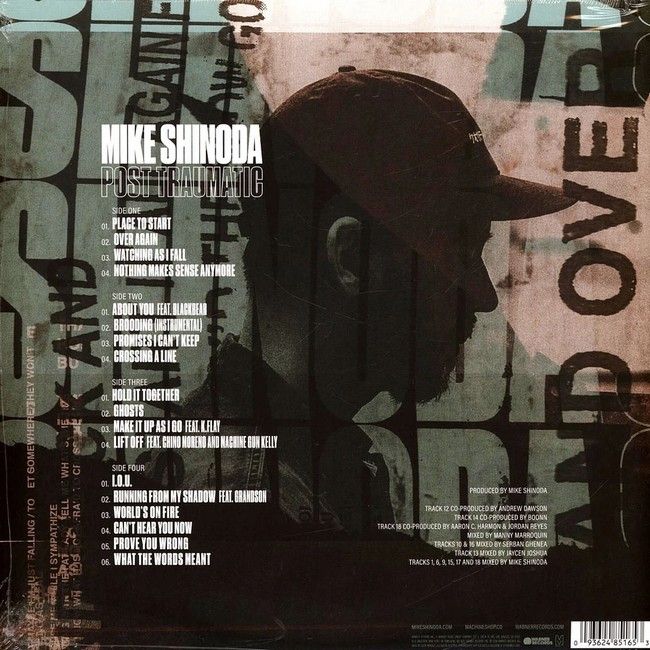 Mike Shinoda – Post Traumatic (2LP, Album, Deluxe Edition, Orange Vinyl)