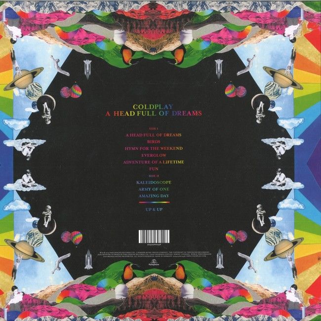 Coldplay – A Head Full Of Dreams (LP, Album, Vinyl)