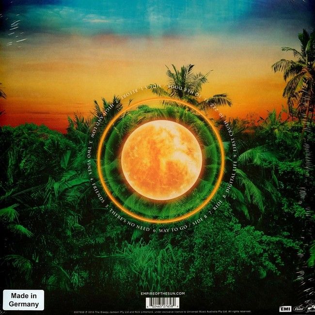 Empire Of The Sun – Two Vines (LP, Album, Limited Edition, Transparent Green Vinyl)