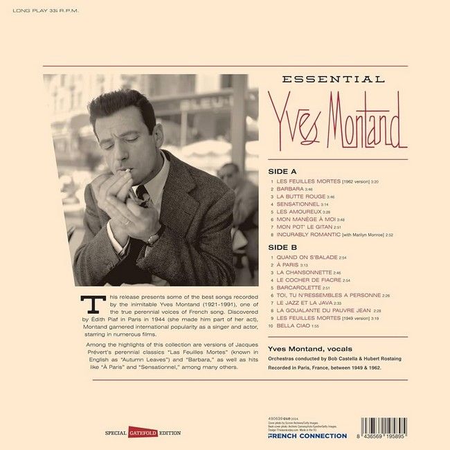 Yves Montand – Essentials (LP, Album, Compilation, Vinyl)