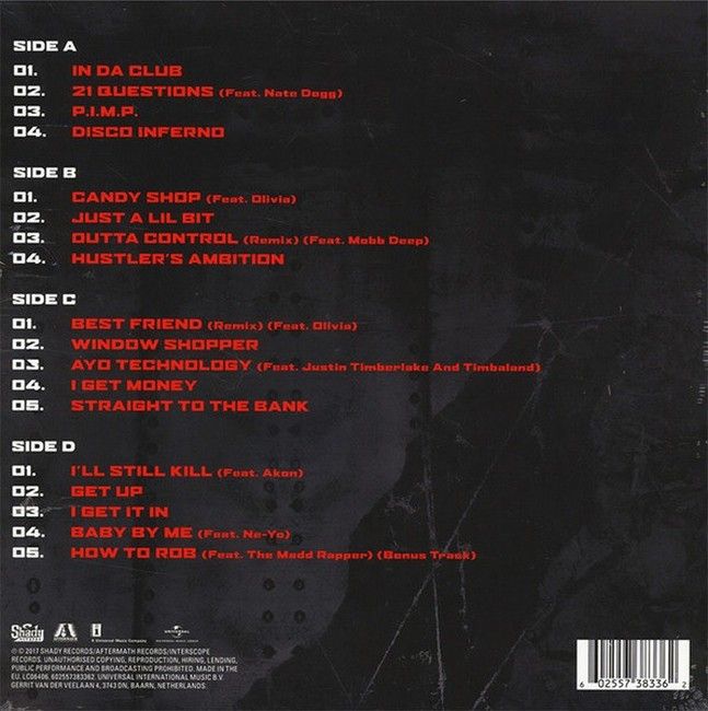 50 Cent – Best Of (2LP, Compilation, Vinyl)