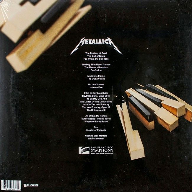 Metallica & San Francisco Symphony – S&M2 (4LP, Album, Stereo, Vinyl)