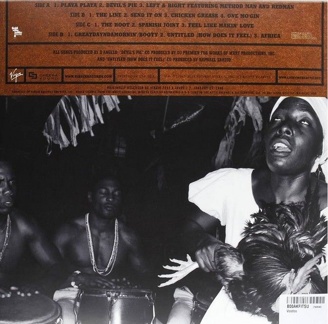 D'Angelo – Voodoo (2LP, Album, Vinyl)