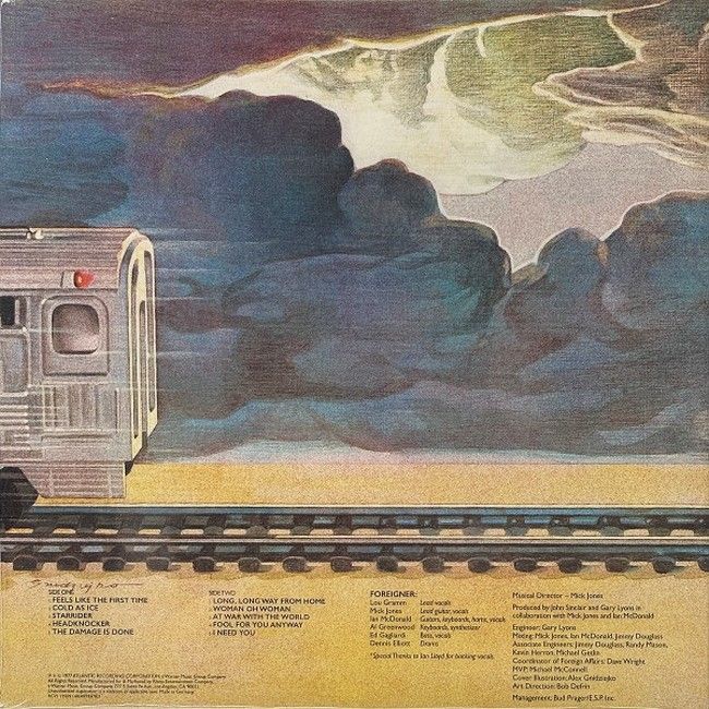 Foreigner – Foreigner (LP, Album, Limited Edition, Crystal Clear Vinyl)