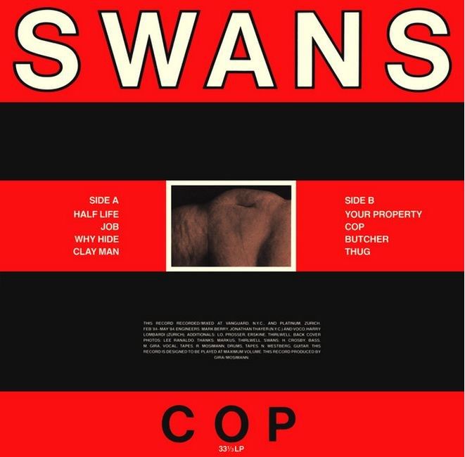 Платівка Swans – Cop|Лебеді-Поліцейський