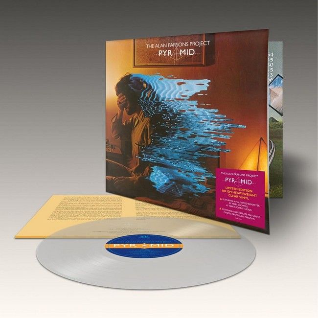 Платівка The Alan Parsons Project – Pyramid|Проект Алана Парсонса-Піраміда(Clear Vinyl)