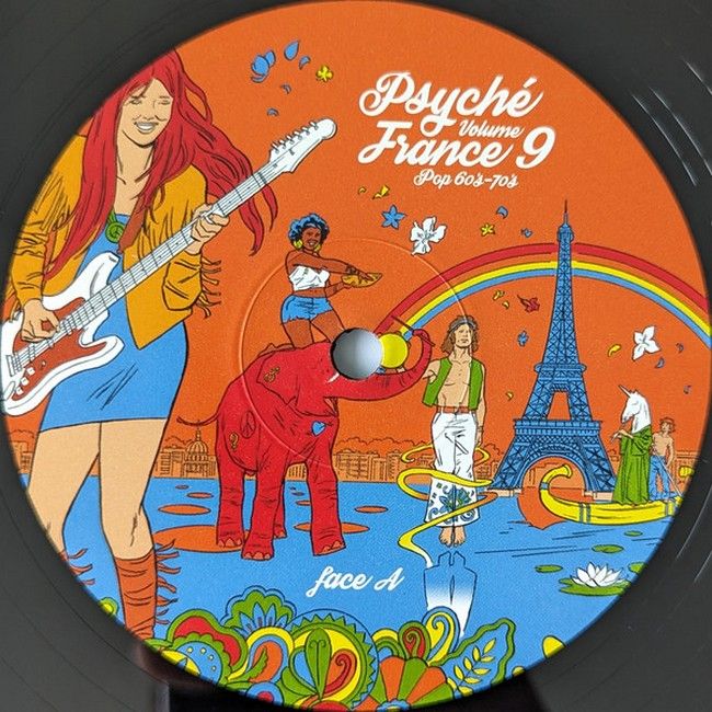 Платівка Psyche France Volume 9: Pop 60's-70's|Психіка Франція Том 9: Поп 60-70-х