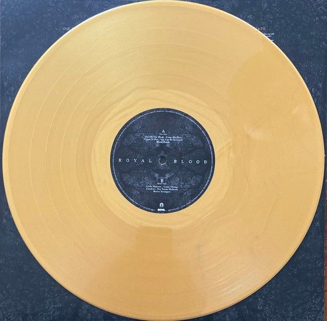 Платівка Royal Blood – Royal Blood|Королівська кров-Королівська кров(Gold Vinyl)
