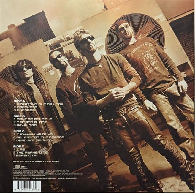 Платівка Godsmack – Faceless|Godsmack-Безликий(2xLP)