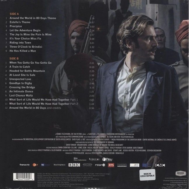 Платівка Hans Zimmer, Christian Lundberg – Around The World in 80 Days|Ганс Циммер, Крістіан Лундберг-Навколо світу за 80 днів