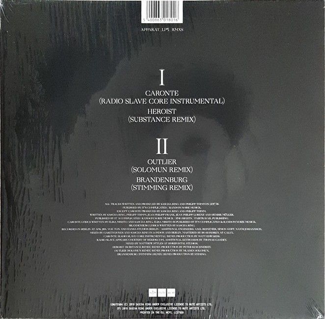 Платівка Apparat – LP5_RMXS|Апарат-LP5_RMXS(Blue Vinyl)
