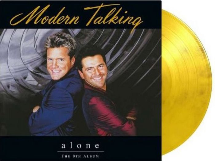 Платівка Modern Talking – Alone(Yellow & Black Marbled Vinyl)|Сучасна розмова-На самоті(2xLP)