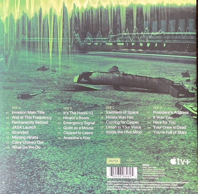 Платівка Max Richter – Invasion: Season 1 (Apple TV+ Original Series Soundtrack)|Макс Ріхтер-Вторгнення(2xLP)